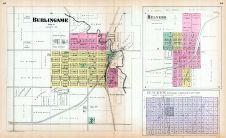 Burlingame, Melvern, Peterton and Osage Carbon Co's Add., Kansas State Atlas 1887